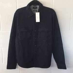 NWT Vince Men’s Medium Wool/Cotton Shirt Jacket